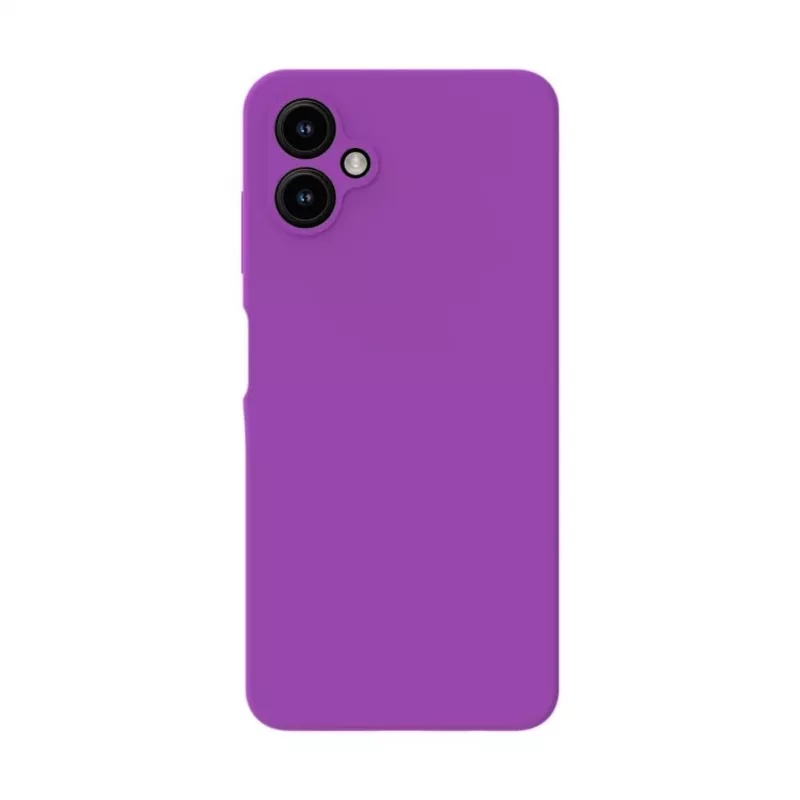 Evelatus Samsung Galaxy A06 5G Funda de Silicona Premium Magnetic Soft Touch Grape