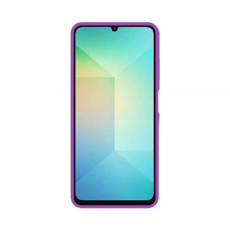 Evelatus Samsung Galaxy A06 5G Funda de Silicona Premium Magnetic Soft Touch Grape