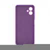Evelatus Samsung Galaxy A06 5G Funda de Silicona Premium Magnetic Soft Touch Grape