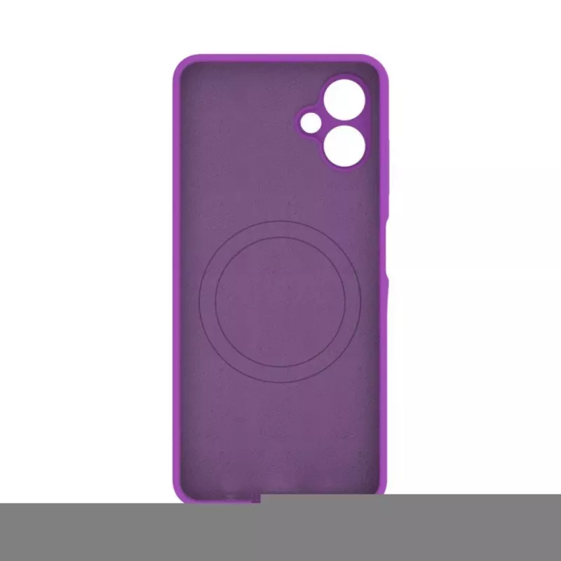 Evelatus Samsung Galaxy A06 5G Funda de Silicona Premium Magnetic Soft Touch Grape