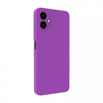 Evelatus Samsung Galaxy A06 5G Funda de Silicona Premium Magnetic Soft Touch Grape