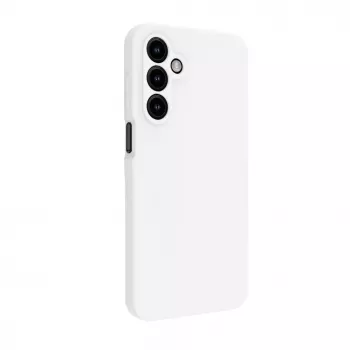 Evelatus Samsung Galaxy A16 5G Funda de Silicona Premium Magnetic Soft Touch Blanco
