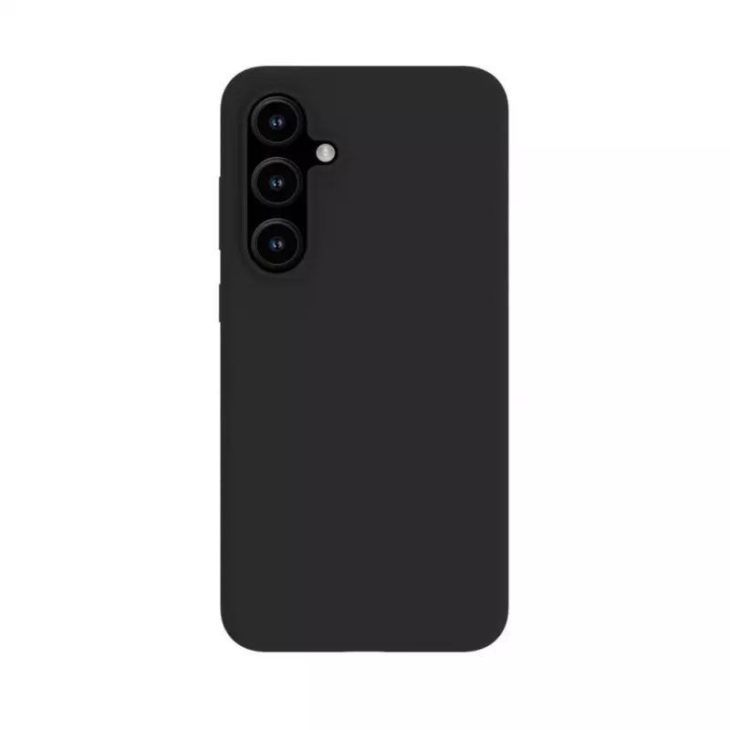 Evelatus Samsung Galaxy S24 FE Funda de Silicona Premium Magnetic Soft Touch Negro