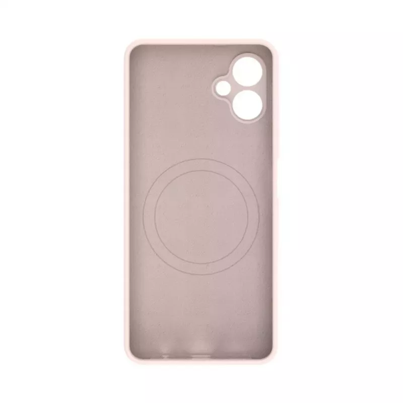 Evelatus Samsung Galaxy A06 5G Funda de Silicona Premium Magnetic Soft Touch Pink Sand