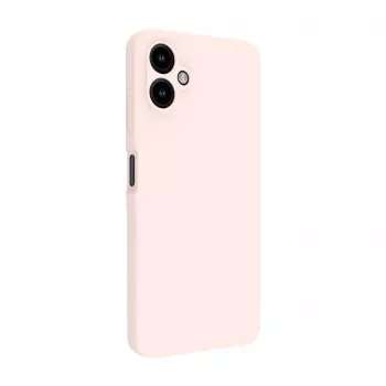 Evelatus Samsung Galaxy A06 5G Funda de Silicona Premium Magnetic Soft Touch Pink Sand