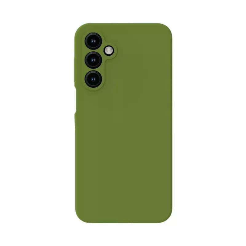 Evelatus Samsung Galaxy A16 5G Funda de Silicona Premium Magnetic Soft Touch Army Green