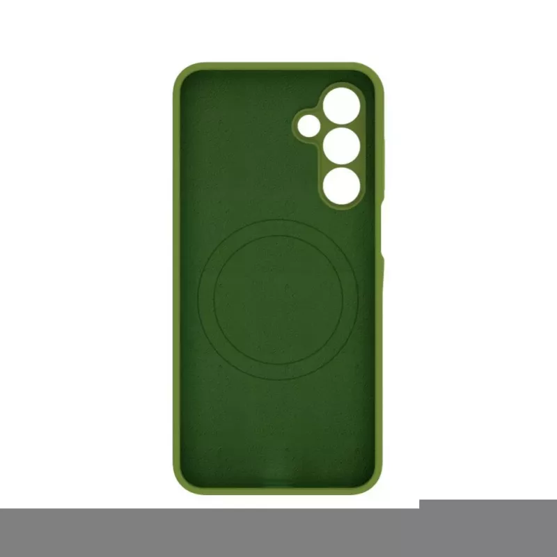 Evelatus Samsung Galaxy A16 5G Funda de Silicona Premium Magnetic Soft Touch Army Green