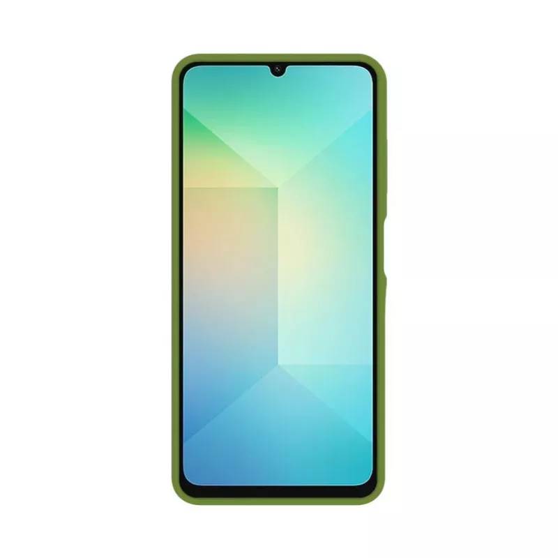 Evelatus Samsung Galaxy A06 5G Funda de Silicona Premium Magnetic Soft Touch Army Green