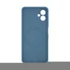 Evelatus Samsung Galaxy A06 5G Funda de Silicona Premium Magnetic Soft Touch Navy Blue