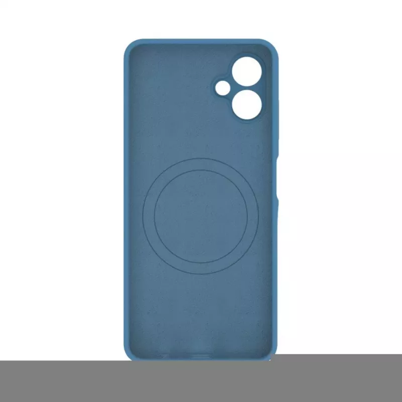 Evelatus Samsung Galaxy A06 5G Funda de Silicona Premium Magnetic Soft Touch Navy Blue