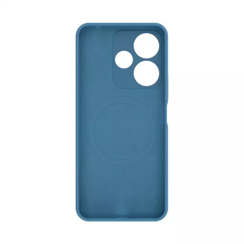 Evelatus Xiaomi Redmi 13 4G Funda de Silicona Premium Magnetic Soft Touch Navy Blue