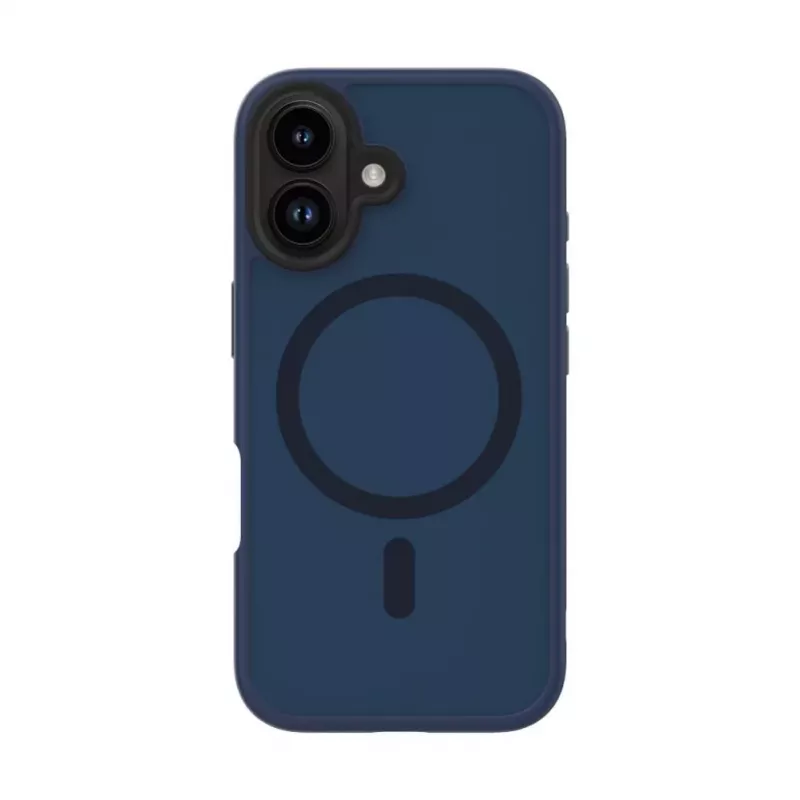 Evelatus Funda Híbrida con MagSafe PC+TPU Azul Oscuro Apple iPhone 16 Plus