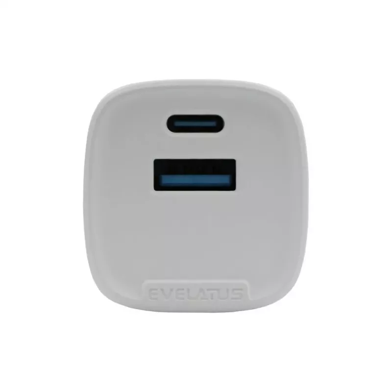 Evelatus Adaptador QuickVolt 20W USA/CN Blanco