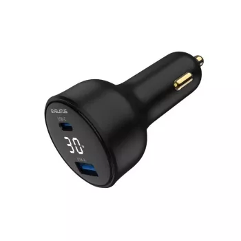 Evelatus Cargador de Coche Express 30W Negro