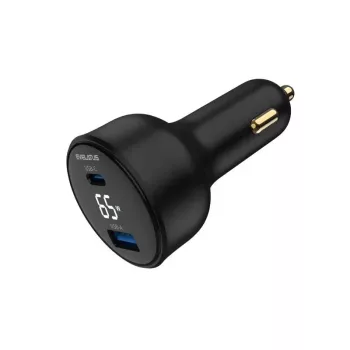 EVELATUS Cargador de Coche Express 65W Negro