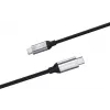 Evelatus Cable Flex Pro USB 2.0 Type-C a Type-C 1,2M 240W 5A Negro