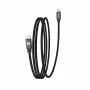 Evelatus Cable Magnético E-Mag Power 60W USB-C a USB-C 1,2m Negro
