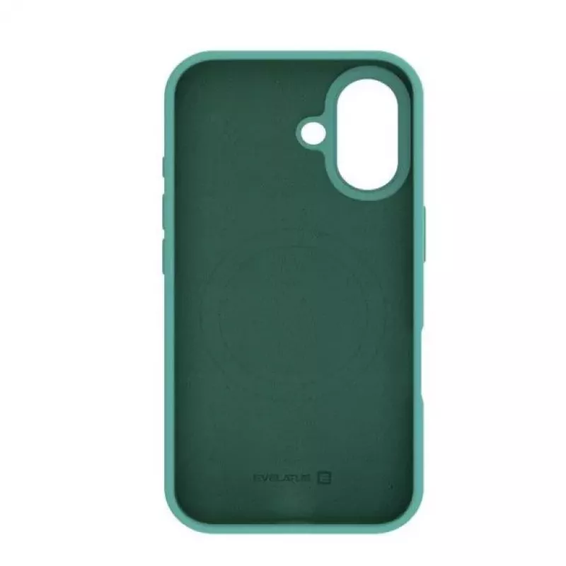 Evelatus Funda de Silicona Soft Touch con MagSafe Premium Teal Apple iPhone 16