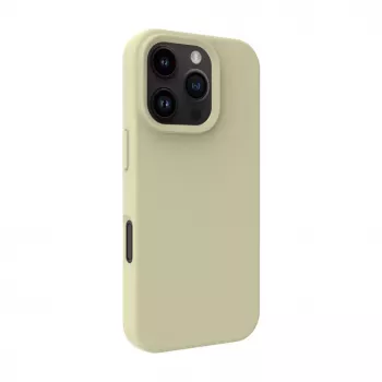 Evelatus Funda de Silicona Soft Touch con MagSafe Premium Natural Titanium Apple iPhone 16 Pro