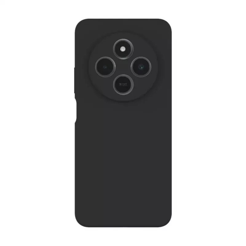 Evelatus Funda de Silicona Soft Touch Magnética Premium Negra Xiaomi Redmi 14C 4G/14C 5G/Redmi A4/POCO C75