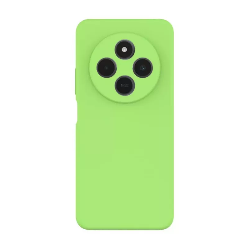 Evelatus Funda de Silicona Soft Touch Magnética Premium Verde Xiaomi Redmi 14C 4G/14C 5G/Redmi A4/POCO C75