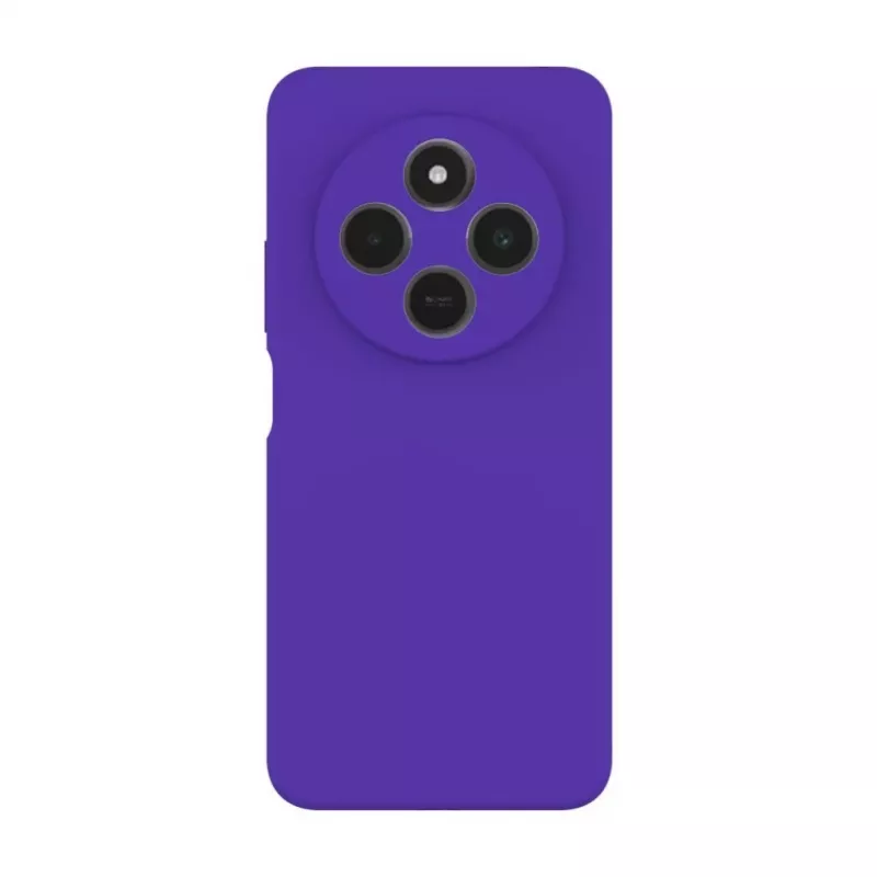 Evelatus Funda de Silicona Soft Touch Magnética Premium Morada Xiaomi Redmi 14C 4G/14C 5G/Redmi A4/POCO C75