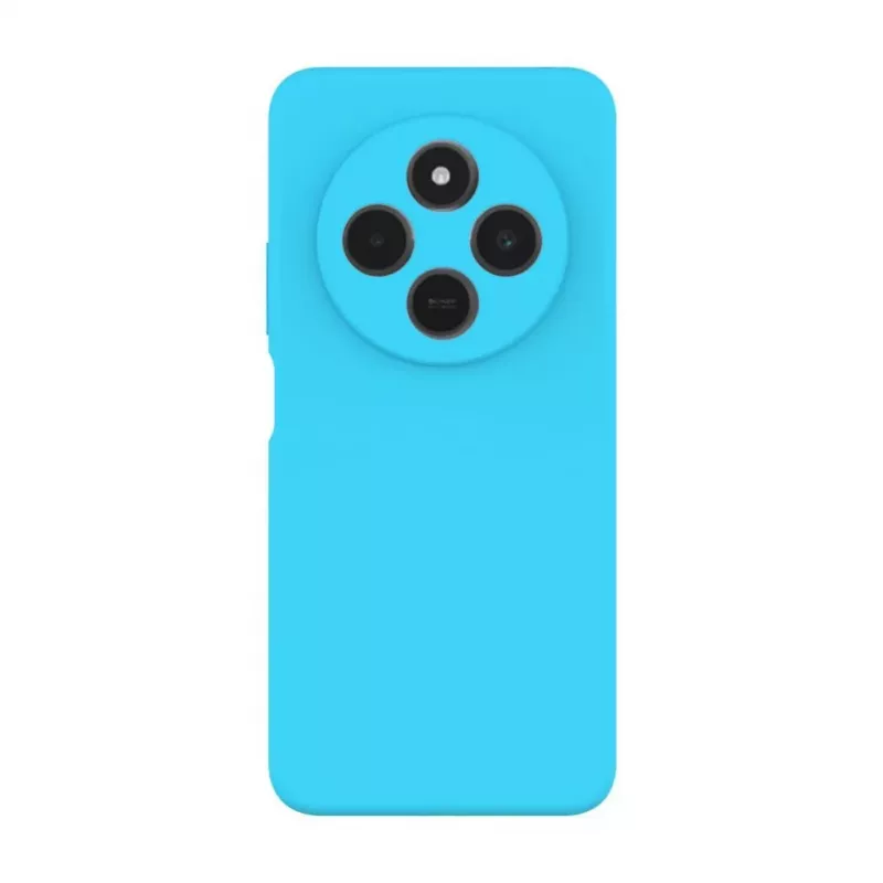 Evelatus Funda de Silicona Soft Touch Magnética Premium Azul Xiaomi Redmi 14C 4G/14C 5G/Redmi A4/POCO C75