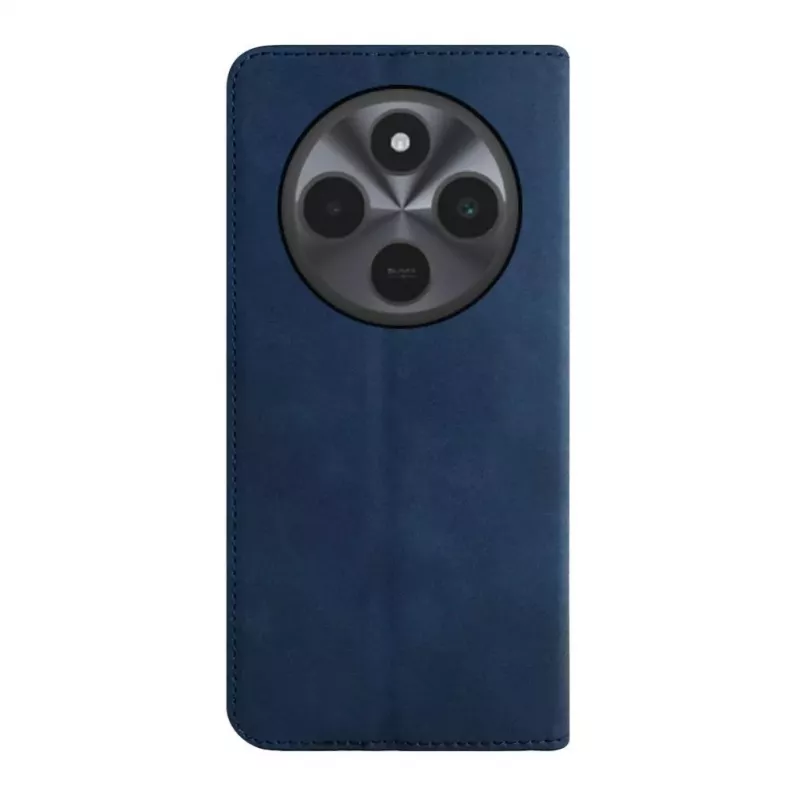 Evelatus Funda tipo libro para Xiaomi Redmi 14C 4G/14C 5G/Redmi A4/POCO C75 - Azul oscuro