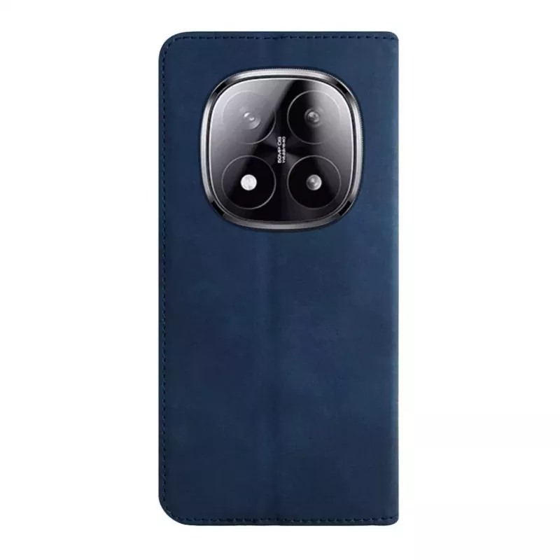 Evelatus Funda tipo libro para Xiaomi Redmi Note 14 Pro Plus azul oscuro