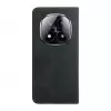 Evelatus Funda tipo libro para Xiaomi Redmi Note 14 Pro Plus negra