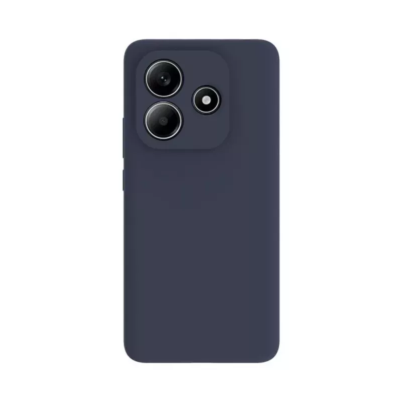 Evelatus Funda de silicona Soft Touch magnética Premium para Xiaomi Redmi Note 14 azul oscuro