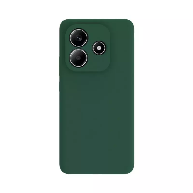 Evelatus Funda de silicona Soft Touch magnética Premium para Xiaomi Redmi Note 14 verde