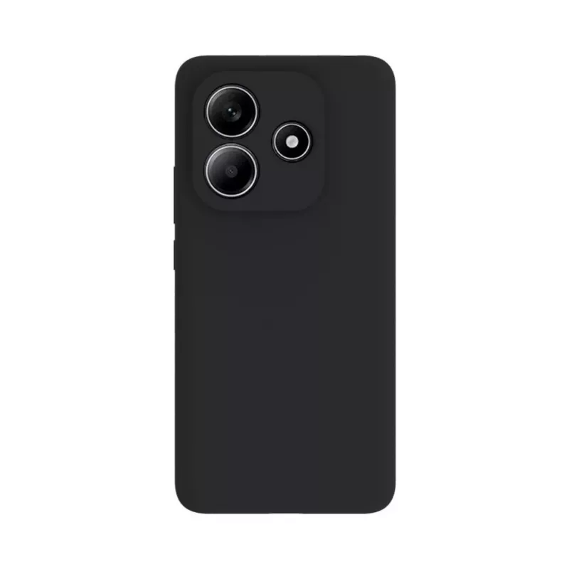Evelatus Funda de silicona Soft Touch magnética Premium para Xiaomi Redmi Note 14 negra