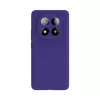 Evelatus Funda de silicona Soft Touch magnética Premium para Xiaomi Redmi Note 14 Pro 4G/Poco X7 morada