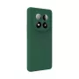 Evelatus Funda de silicona Soft Touch magnética Premium para Xiaomi Redmi Note 14 Pro 4G/Poco X7 verde