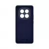 Evelatus Funda de silicona Soft Touch magnética Premium para Xiaomi Redmi Note 14 Pro Plus azul oscuro