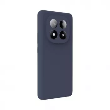 Evelatus Funda de silicona Soft Touch magnética Premium para Xiaomi Redmi Note 14 Pro Plus azul oscuro