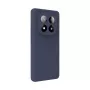 Evelatus Funda de silicona Soft Touch magnética Premium para Xiaomi Redmi Note 14 Pro Plus azul oscuro