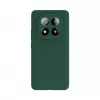Evelatus Funda de silicona Soft Touch magnética Premium para Xiaomi Redmi Note 14 Pro Plus verde