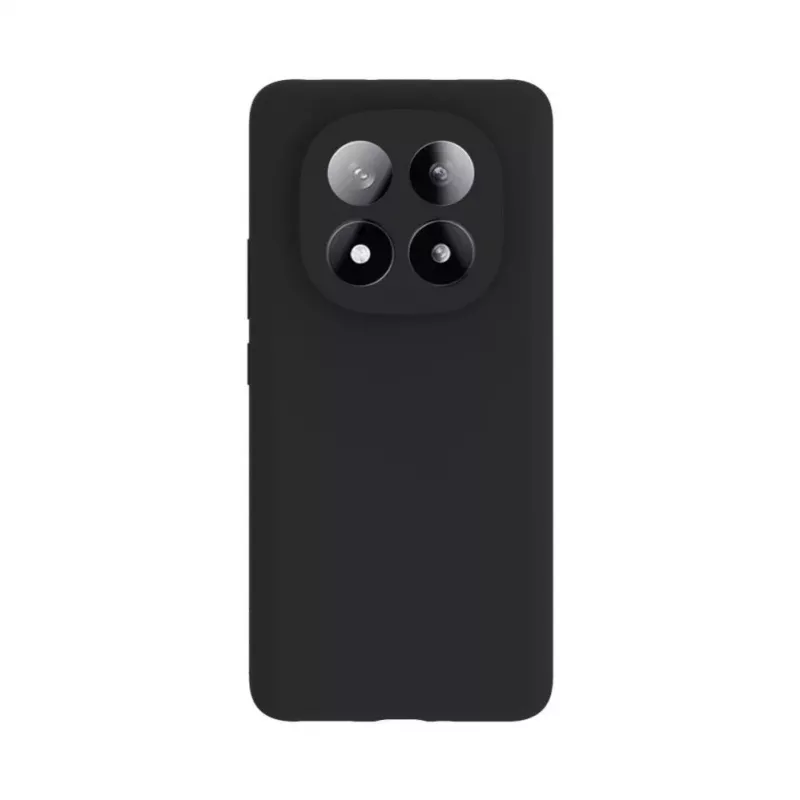 Evelatus Funda de silicona Soft Touch magnética Premium para Xiaomi Redmi Note 14 Pro Plus negra