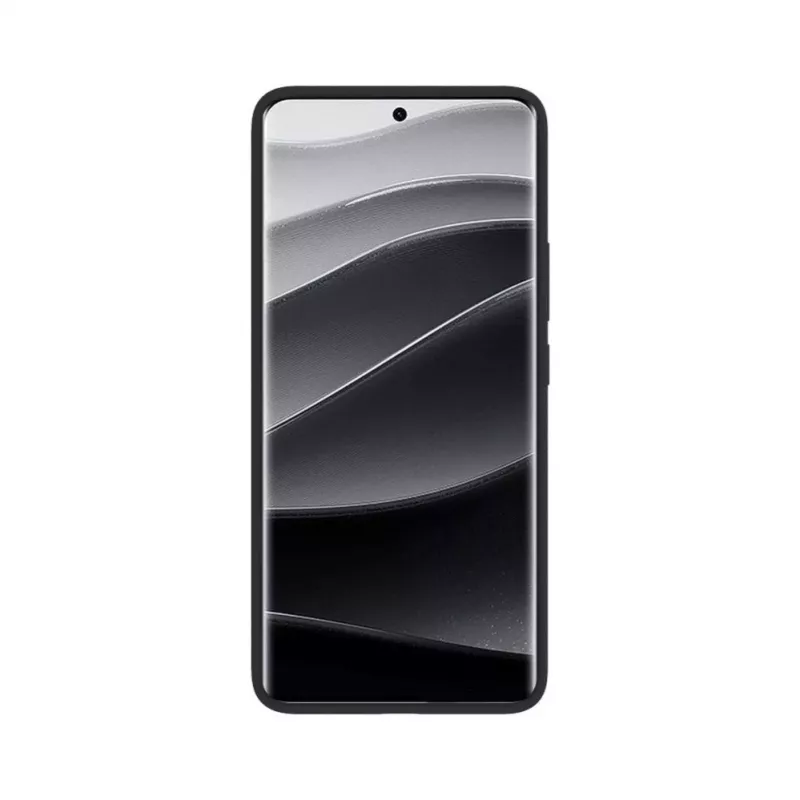 Evelatus Funda de silicona Soft Touch magnética Premium para Xiaomi Redmi Note 14 Pro Plus negra