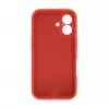 Evelatus Funda de silicona Soft Touch Premium con MagSafe y soporte para Apple iPhone 16 roja