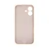 Evelatus Funda de silicona Soft Touch Premium con MagSafe y soporte para Apple iPhone 16 Pink Sand