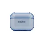 Evelatus Funda protectora de TPU para Apple AirPods 4 azul transparente