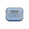 Evelatus Funda protectora de TPU para Apple AirPods Pro azul transparente