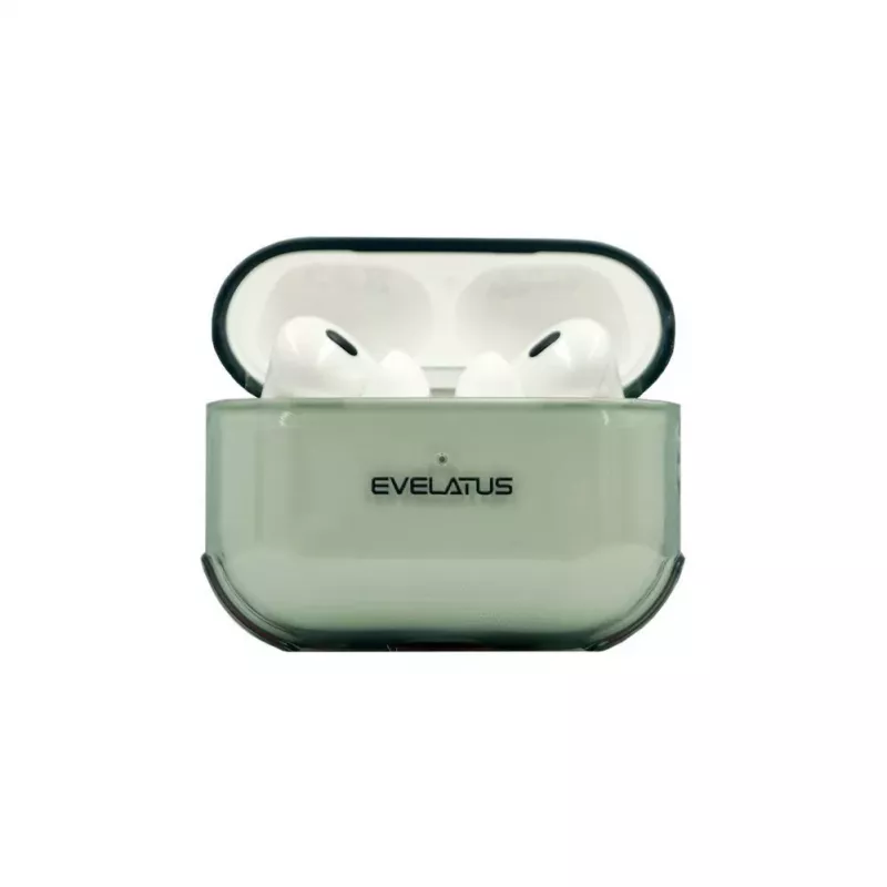 Evelatus Funda protectora de TPU Shine para Apple AirPods Pro 2 transparente
