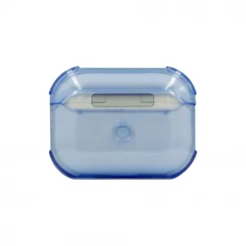 Evelatus Funda protectora de TPU para Apple AirPods 3 azul transparente