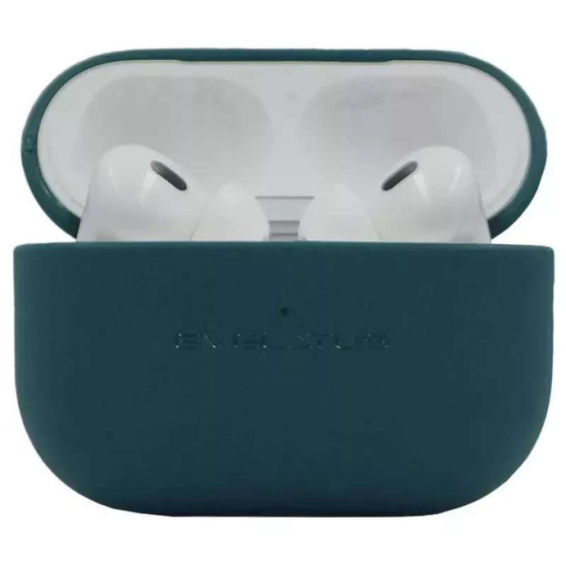Evelatus Funda protectora de silicona para Apple AirPods Pro verde oscuro