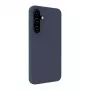 Evelatus Funda de silicona Soft Touch con imán para Samsung Galaxy S25 azul oscuro
