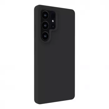 Evelatus Funda de silicona Soft Touch con imán para Samsung Galaxy S25 Ultra negra